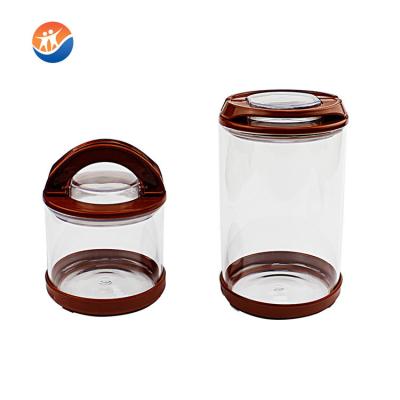 China Eco-freindly Selling High-borosilicate Glass Bottles Clear Glass Storage Jar Cups Food Bottles High Quality With Plastic Lid for sale