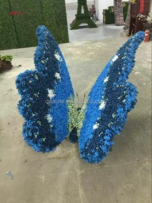 China Outdoor Decoration For Topiary Park New Product Factory Wholesale Fake Grass Animal Artificial Butterfly for sale