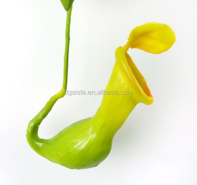 China Indoor Artificial Fake Plant Nepenthes Monkey Cup Support Support Yellow Grass With 2016 New Design for sale