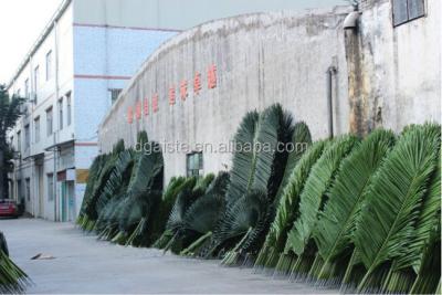 China Factory fiber fake coconut leaf making special china cheap artificial palm leaf for sale