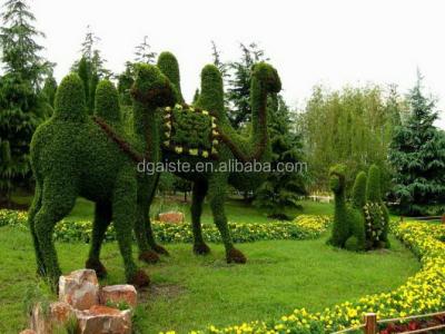 China No need to maintain; wind/uv resistance huge size decorative sculpture artificial plant statue design LGH15-06 for sale