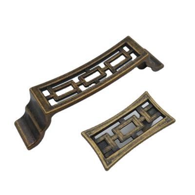 China Chinese zinc alloy high popularity This is a new Chinese zinc alloy hollow cabinet handels drawer pull handle furniture for sale