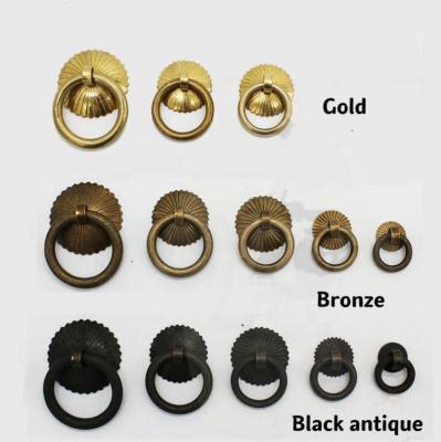 China Chinese Hot Brass Hardware Simple Seven Hole Dimensions For Old Chinese Medicine Cabinet Drawer Knob Cabinet Knobs for sale