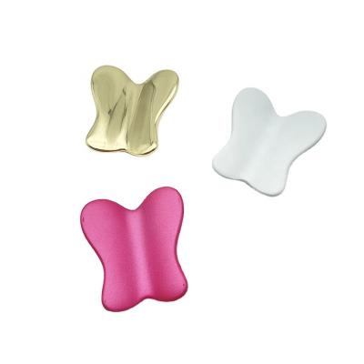 China Entry Lux Popular Children's Cartoon Butterfly K Gold Small Gold Handles White Pink White Pink Cabinet Handles Kitchen Door Handle for sale