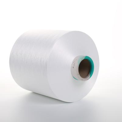 China SIM Sustainable Type 150/144 Raw White Polyester Supplier For Knitting Fabric for sale