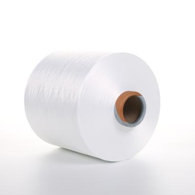 China Polyester dty viable yarn 300/96 nim raw white for sale