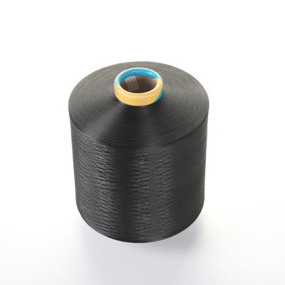 China 100% Durable Polyester Draw Textured Chat 300D/96F DTY Black for sale