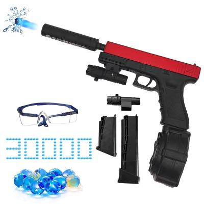 China OEM Rechargeable Electric Toy Gun Children Christmas Gift Original Custom Firearm Water Term Environmentally Friendly Safe Long Blowing Toy Gel Gun for sale