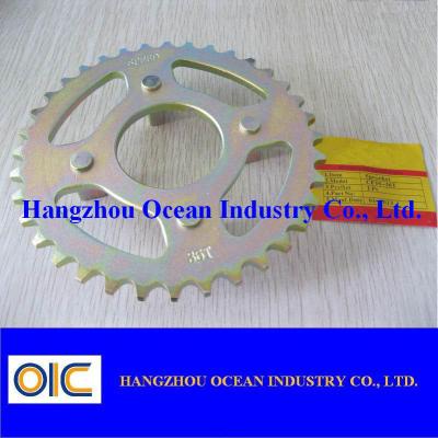 China Black Steel Excavator Drive Sprockets Chain Driven Sprockets for Heavy Duty Endurance for sale