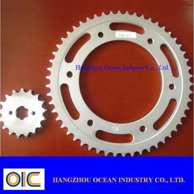 China Motorcycle Sprocket, type Honda , Yamaha , Suzuki , Kawasaki , Bajaj , CG125 , CG150 , CD70 for sale