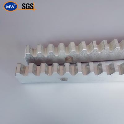 China Hobbing Sliding Gate Motor 60HRC Pinion Rack for sale