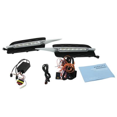 China ABS WINAUTO LED Daytime Running Light Front Bumper Light For BMW X5 E70 2007 - 2010 for sale