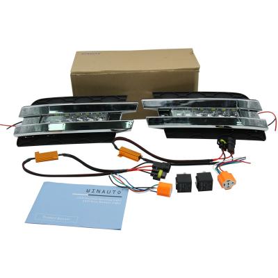 China ABS WINAUTO LED running light drls front bumper daytime running light for Mercedes-Benz GL450 X164 2006 - 2009 for sale