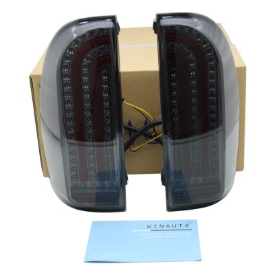 China ABS Car Led Rear Tail Lights Lamp For Toyota Tacoma 2005-2015 With Moving Turn Signal for sale