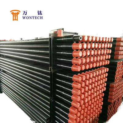 China Deep Foundation Drilling Oil Drilling Pipe , Drill Stem Pipe Long Life Span for sale