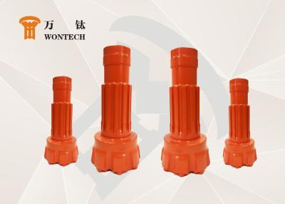 China Orange Tungsten Carbide DTH Hammer Bits Drilling For Underground Blastholes for sale