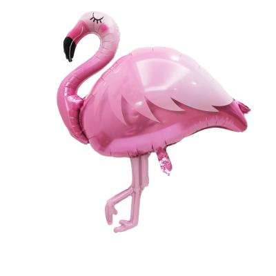 China Factory Direct Sale Cute Large 3D Flamingos Balloons Theme Party Decoration for sale