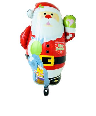 China Cute Christmas Tree Snowman Santa Claus Foil Balloon for New Year Decoration Party Supplies for sale