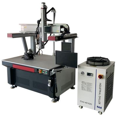 China Metal Shenzhen 2kw 1.5kw 1kw Raycus Stainless Steel Fiber Laser Welding Automatic Welding Machines for sale