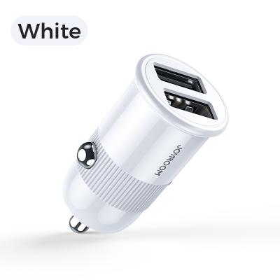 China JOYROOM Universal Dual USB Port Car Charger CE Fast Charging 12-24V 3.1A FCC ROHS Phone Charging Carregador de carro Smart Car Charger Autolader for sale