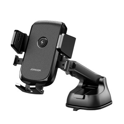 China Wholesale New Product ABS+PC Qi Car Charger Phone Holder 15w Cell Phone Holder Wireless Radio Charging Iphone Car Holder for sale