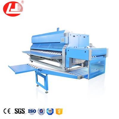 China High Speed ​​Hotel Sheet Folding Machine + Stacker for sale