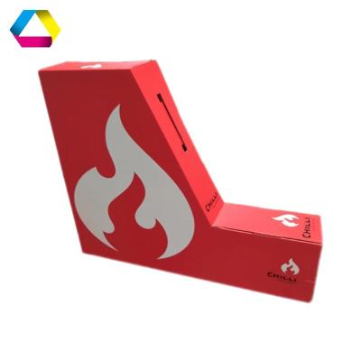 China Recyclable Customized high quality retail Skateboard Scooter Packaging Box Corrugated Boxes With Handle for sale