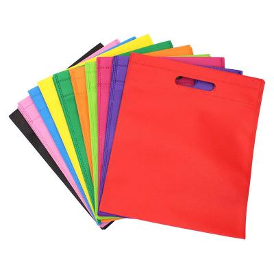 China Recyclable; Who respects the environment; Reusable Logo Design Ecological Portable Durable Custom Nonwoven Bag Flat Pockets Non Woven Shopping Bag for sale