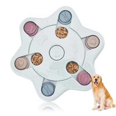 China Viable Pet IQ Intelligent Toy Smart Dog Puzzle Toys For Beginner Puppy Training Treat Dispenser Interactive Dog Toys for sale