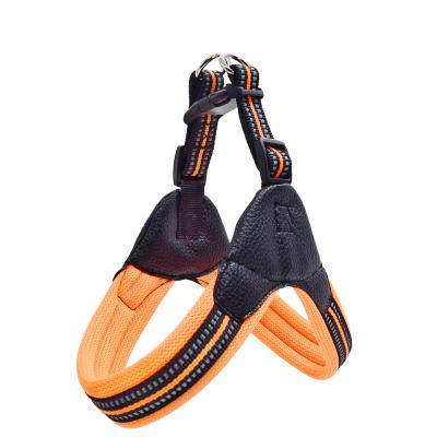 China Reflective Nylon Dog Rope Breathable Adjustable Training Collars for sale