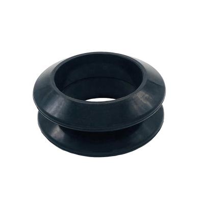 China Coal Mines Conveyor Rubber Roller Used Impact Rubber Ring And Comb Rubber Ring for sale