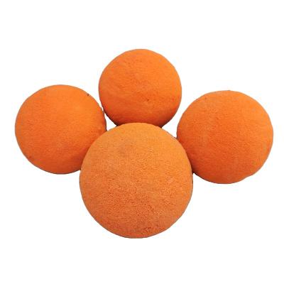 China Cleaning concrete pump pipes pump spare parts sponge ball dn125 dn200 concrete rubber ball for pipe cleaning for sale