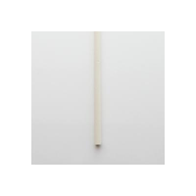 China Shakey Tip Casual Biodegradable Bamboo Flat Straw w/wrapping 8mm *210mm for sale