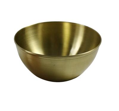 China Custom Cooper Brass or Bronze Brass Mixing Bowl Home Decorative Fruit Spinning Bowl HOUSEHOLD for sale