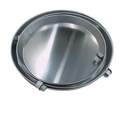 China Large sustainable aluminum water heater drain pan with plastic fittings to hold and drain out extra water for sale