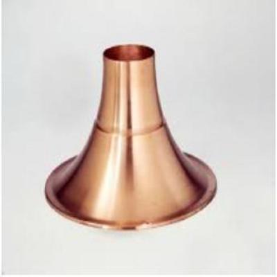 China Cone Shaped Industrial Equipment Copper Rotating Part for sale