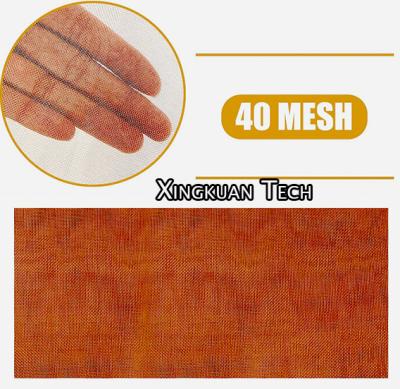 China 990,9% Puur koperdraad Mesh 40 Mesh 0,12 mm 0,15 mm 0,18 mm 0,2 mm Dicht scherm Te koop