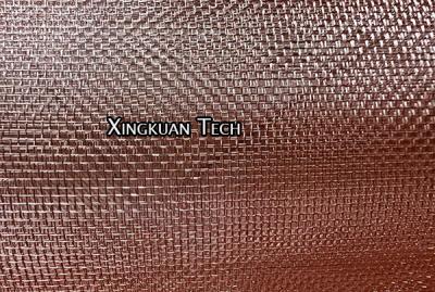 China 16 Mesh 0,25mm 0,28mm 0,35mm 0,4mm 99,9% Rood Koperdraad Mesh Shielding Screen Te koop