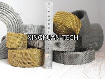 Cina stretto d'acciaio tessuto 1m di 2cm Mesh Screen Super con il bordo chiuso in vendita