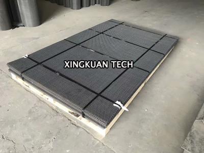 China Quadrat gesponnenes Material des unlegierten Hartstahls Bergwerk-Schirm-Mesh Crimpeds 65Mn zu verkaufen