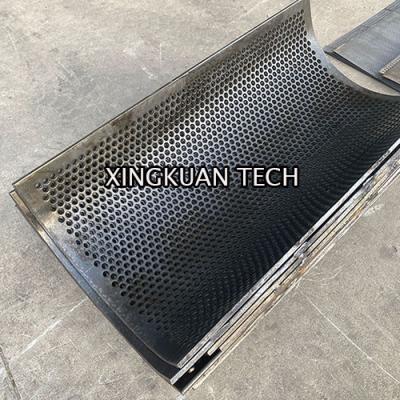 China Op zwaar werk berekende Geperforeerde de Molenoem van Draadmesh metal screen for hammer ODM Te koop