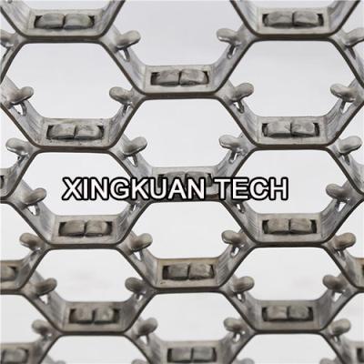 China Het Metaalnetwerk van de staalhexuitdraai, Hexsteel-Netnetwerk AISI310S 12gauge X 2“ 310S Te koop