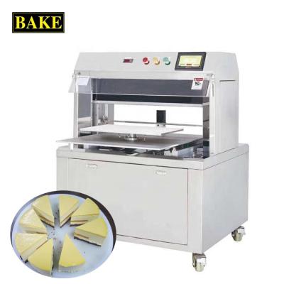 China Not Cut Smoothly Without Any Burrs Cake Machine Fully Automatic Sponge Cake Slicer for sale