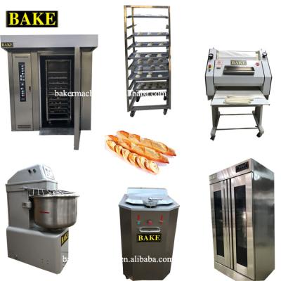 China Industrial snack factory baguette production equipment for sale