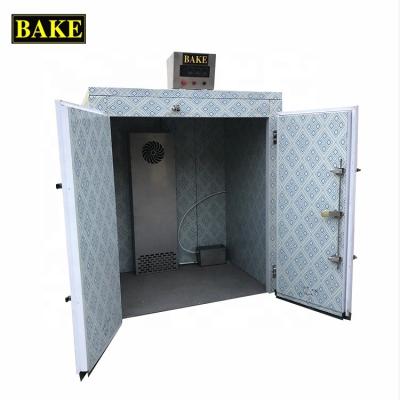 China Industrial bakery bread proofer fermentation room with trolley for sale