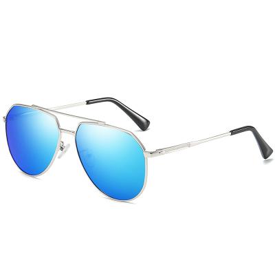 China Fashion Sunglasses 2021 Outdoor Sunglasses Mirror Sunglasses Women /Men Designer Brand Luxury Sun Glasses Vintage Pilot Women Sunglasses for sale