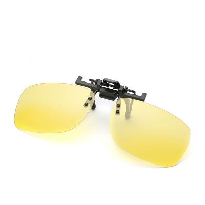 China Fashion UV400 Anti-UVA UVB Mount Sunglasses Polarized Sun Glasses Driving Night Vision Glass Clip On Polarized Sunglasses for sale