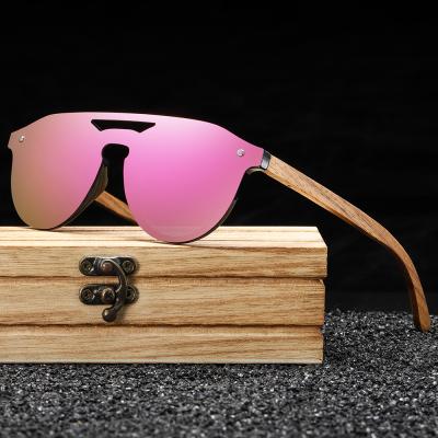 China Original Natural Wooden Bubinga Wood Sunglasses Men Polarized Wooden Sun Glasses Original Custom Polarized Wooden Sunglasses for sale