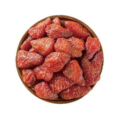 China Wholesale Dry Bulk Delicious Snacks Grain Dried Sweet And Sour Strawberry For All Ages for sale