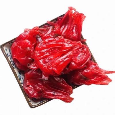 China PRESERVED Quality Guaranteed Red Chunks Form Delicious Snacks Opened Air Dried Preserves Sweet and Sour Fruits for sale